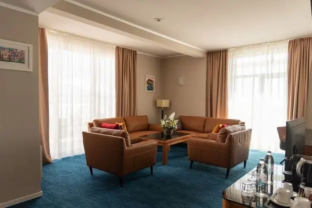 Deluxe Çatı Katı Süiti (Penthouse), 2 Yatak Odası, Sigara İçilmez, Deniz Manzaralı