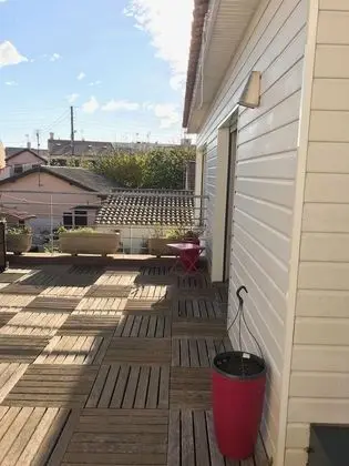 Tek Büyük Yataklı Oda, Teras