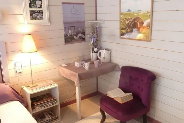 Comfort Tek Büyük Yataklı Oda, Banyolu/Duşlu (Chambre JARDIN)