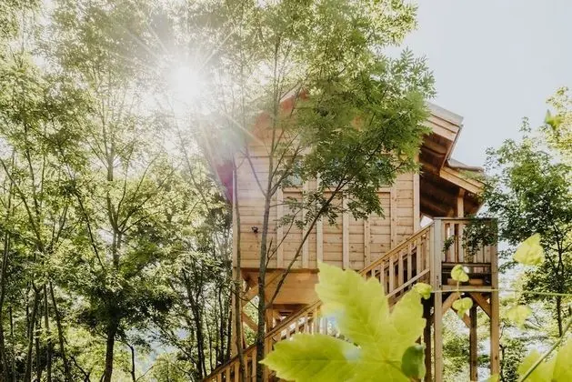 Standard Kır Evi, Özel Banyo, Dağ Manzaralı (Cabane couple)