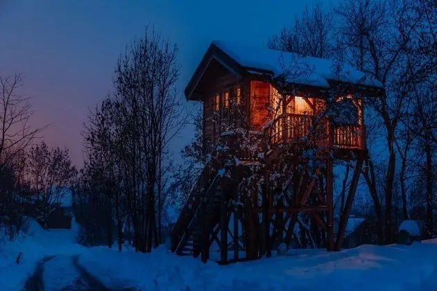 Standard Kır Evi, Özel Banyo, Dağ Manzaralı (Cabane couple)