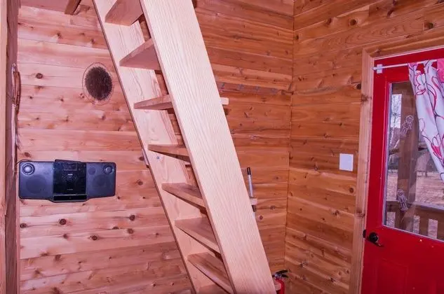 Cabane dans Les arbres le colibri