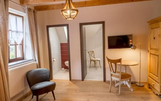 Superior Tek Büyük veya İki Ayrı Yataklı Oda, Özel Banyo (Chambre Coin de Montagne)