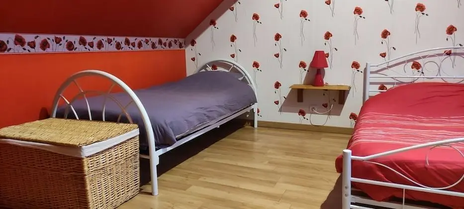 Romantic Tek Büyük Yataklı Oda (Coquelicot)