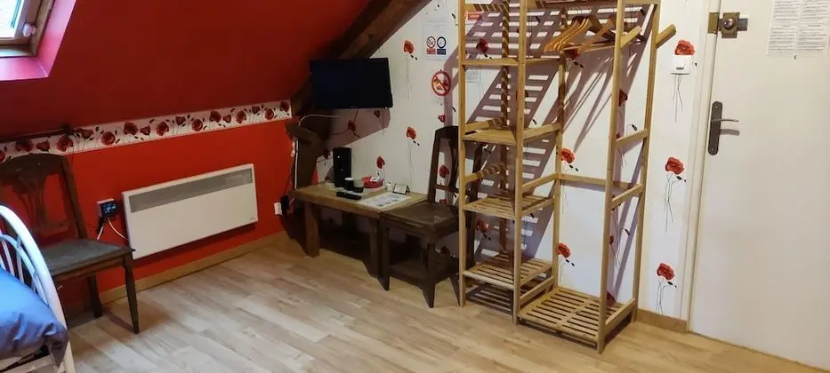 Romantic Tek Büyük Yataklı Oda (Coquelicot)