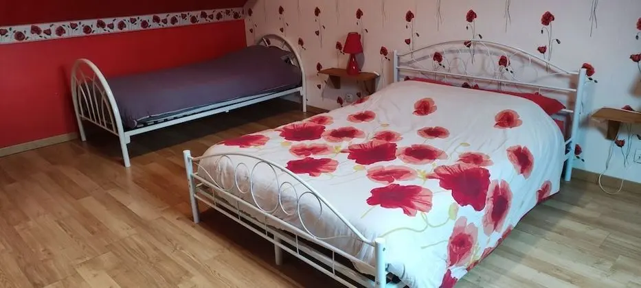 Romantic Tek Büyük Yataklı Oda (Coquelicot)