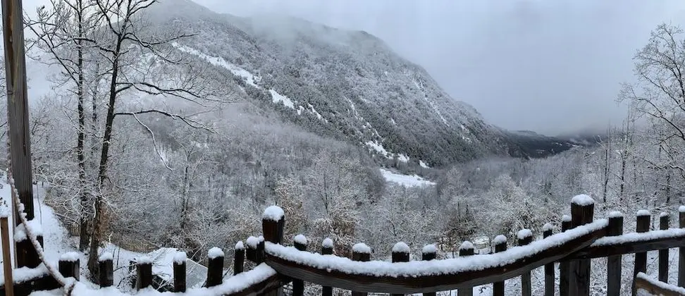 Kulübe, Dağ Manzaralı (Perché dans les Arbres )