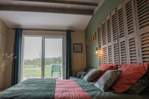 Chambre Double Supérieure, Terrasse, Vue Jardin