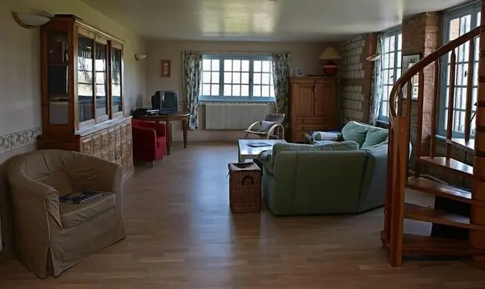 Traditional Kır Evi, 4 Yatak Odası, Teras, Avlu Manzaralı (76260 Saint Martin-le-Gaillard)