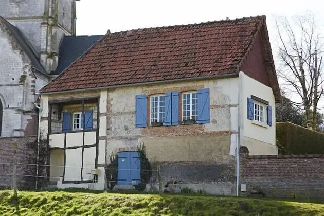 Traditional Kır Evi, 4 Yatak Odası, Teras, Avlu Manzaralı (76260 Saint Martin-le-Gaillard)