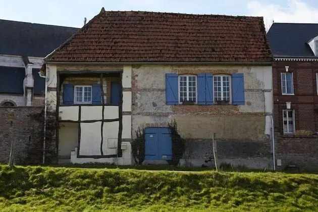 Traditional Kır Evi, 4 Yatak Odası, Teras, Avlu Manzaralı (76260 Saint Martin-le-Gaillard)
