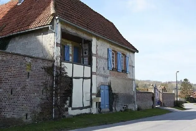 Traditional Kır Evi, 4 Yatak Odası, Teras, Avlu Manzaralı (76260 Saint Martin-le-Gaillard)