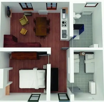 Standard Apart Daire, Park Manzaralı (...NAONED....)