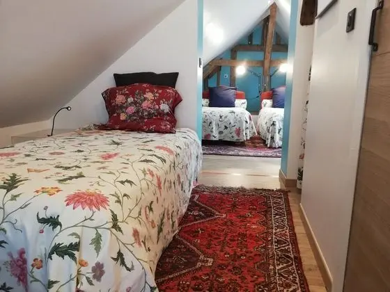 Family Dubleks, 2 Yatak Odası, Sigara İçilmez, Bahçe Manzaralı (Le Duplex)