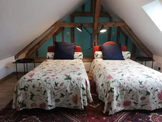 Family Dubleks, 2 Yatak Odası, Sigara İçilmez, Bahçe Manzaralı (Le Duplex)