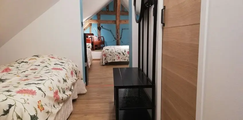 Family Dubleks, 2 Yatak Odası, Sigara İçilmez, Bahçe Manzaralı (Le Duplex)