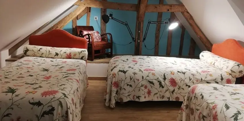Family Dubleks, 2 Yatak Odası, Sigara İçilmez, Bahçe Manzaralı (Le Duplex)