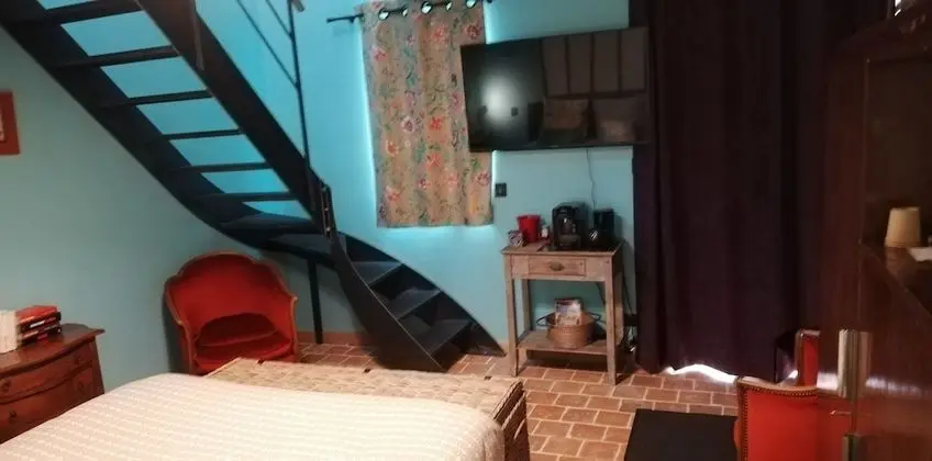Family Dubleks, 2 Yatak Odası, Sigara İçilmez, Bahçe Manzaralı (Le Duplex)