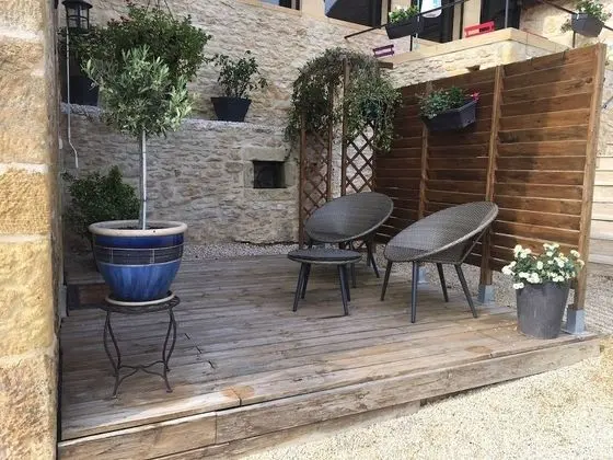 Romantic Tek Büyük Yataklı Oda, Vadi Manzaralı, Zemin Kat (L'Intime) (H: 1,90m)