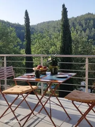 Tek Büyük Yataklı Oda, Banyolu/Duşlu, Bahçe Manzaralı (LA MEDITERRANEE)
