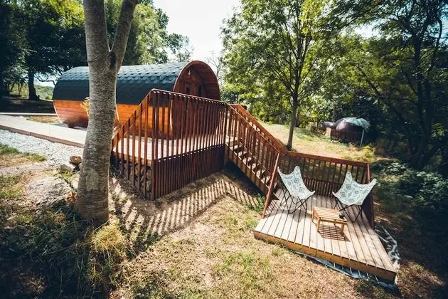 Comfort Kulübe, Bahçe Manzaralı (Tonneau)