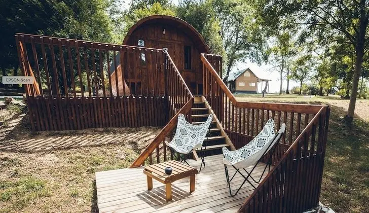 Comfort Kulübe, Bahçe Manzaralı (Tonneau)