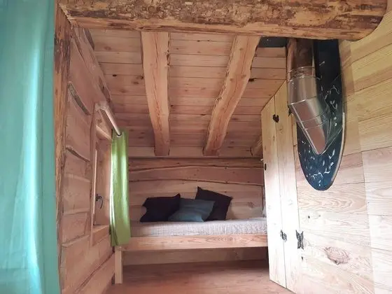 Exclusive Kulübe, Banyolu/Duşlu, Dağ Manzaralı (cabane en rondin)