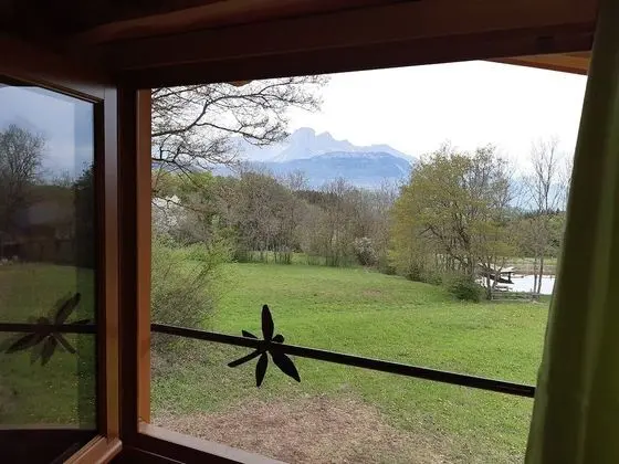 Exclusive Kulübe, Banyolu/Duşlu, Dağ Manzaralı (cabane en rondin)