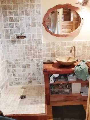 Exclusive Kulübe, Banyolu/Duşlu, Dağ Manzaralı (cabane en rondin)
