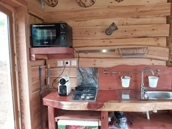 Exclusive Kulübe, Banyolu/Duşlu, Dağ Manzaralı (cabane en rondin)
