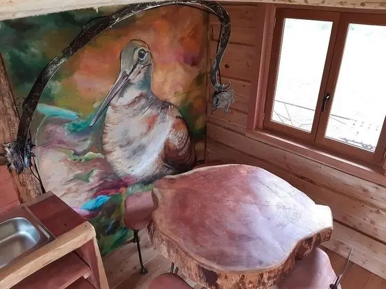 Exclusive Kulübe, Banyolu/Duşlu, Dağ Manzaralı (cabane en rondin)