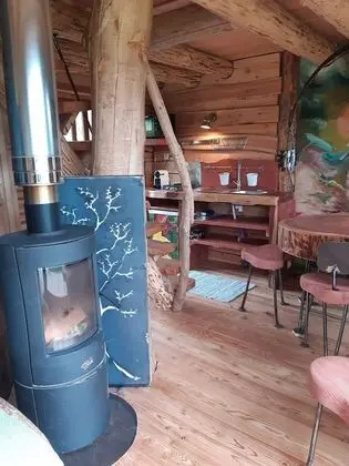 Exclusive Kulübe, Banyolu/Duşlu, Dağ Manzaralı (cabane en rondin)