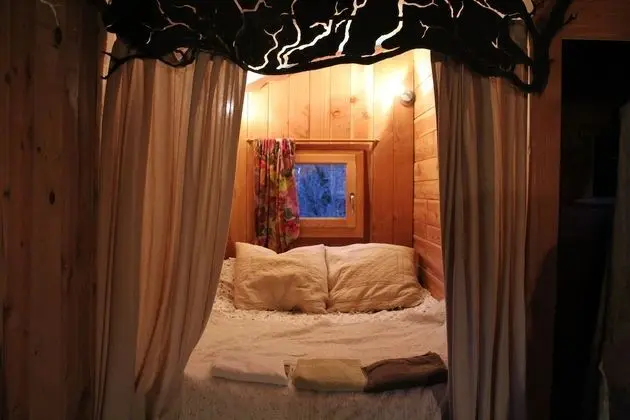 Kır Evi, Özel Banyo, Dağ Manzaralı (la Tanière aux Loups)