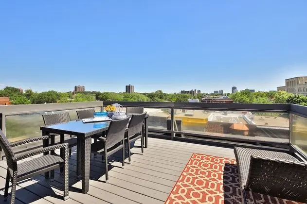 Panoramic Çatı Katı Süiti (Penthouse), 2 Yatak Odası, Sigara İçilmez, Park Manzaralı