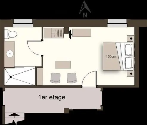 Comfort Süit, Özel Banyo (Scarlet)