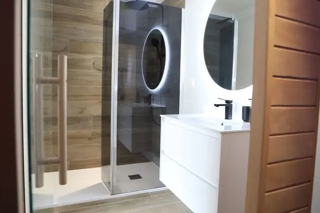Apart Daire, Özel Banyo (1 Terracotta avec Sauna)