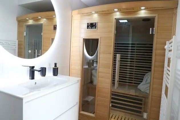 Apart Daire, Özel Banyo (1 Terracotta avec Sauna)