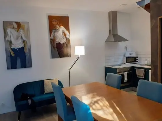 Apart Daire, Banyolu/Duşlu, Bahçe Manzaralı (Souchet du Grée)