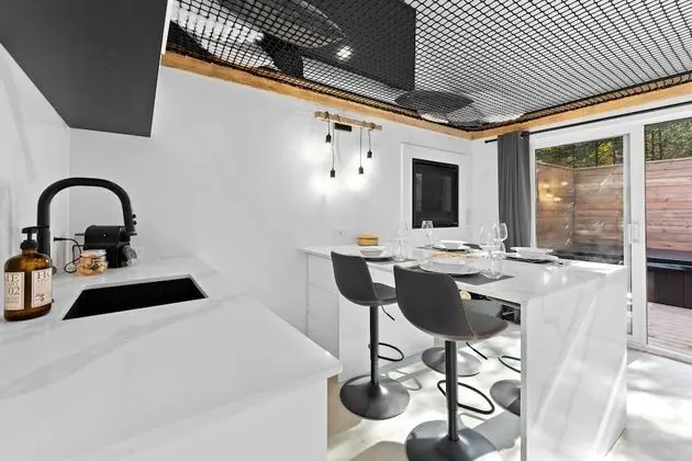 Exclusive Dağ Evi, 1 Büyük (Queen) Boy Yatak, Sıcak Su Havuzu, Avlu Manzaralı