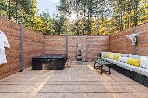 Exclusive Dağ Evi, 1 Büyük (Queen) Boy Yatak, Sıcak Su Havuzu, Avlu Manzaralı