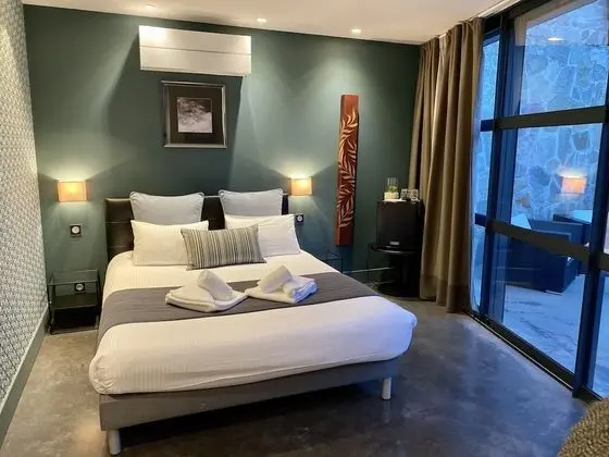 Supérieure Double Room, vue lac, terrasse, Baignoire balnéothérapie