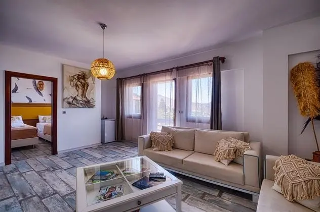 King Suite, Deniz Manzaralı, Balkonlu