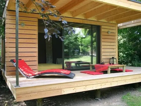 Deluxe Bungalov, Banyolu/Duşlu, Bahçe Manzaralı (Lotus)