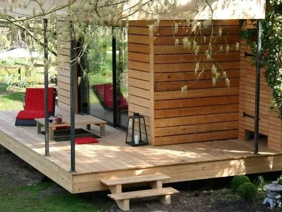 Deluxe Bungalov, Banyolu/Duşlu, Bahçe Manzaralı (Lotus)