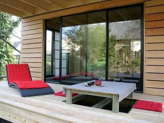 Deluxe Bungalov, Banyolu/Duşlu, Bahçe Manzaralı (Lotus)