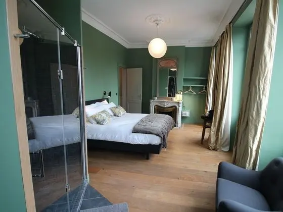 Deluxe Tek Büyük Yataklı Oda, Balkon (Jardin Public)