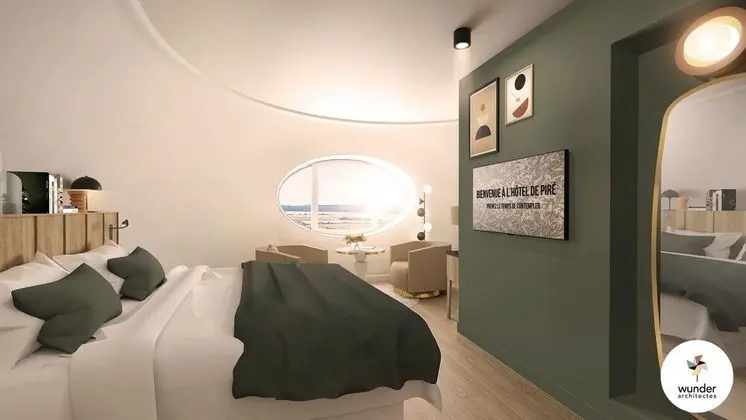 Tek Büyük veya İki Ayrı Yataklı Oda (Nid Horizon)