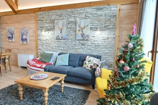 Deluxe Dağ Evi, 3 Yatak Odası, Sauna, Dağ Manzaralı