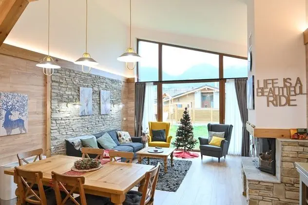 Deluxe Dağ Evi, 3 Yatak Odası, Sauna, Dağ Manzaralı