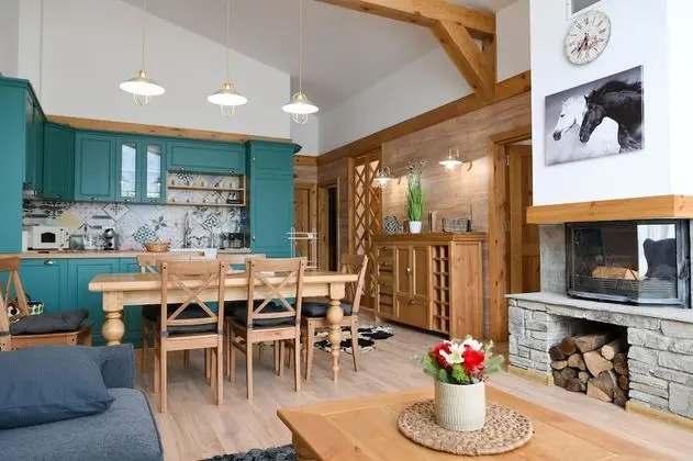 Deluxe Dağ Evi, 3 Yatak Odası, Sauna, Dağ Manzaralı